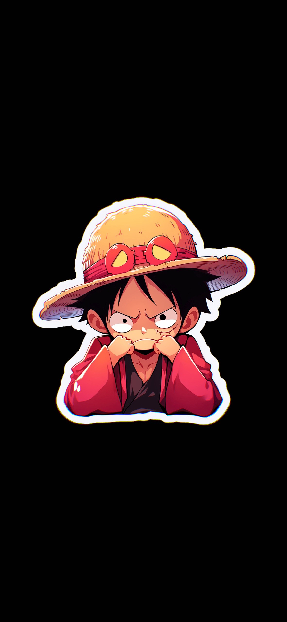 Monkey D. Luffy Upset Wallpaper