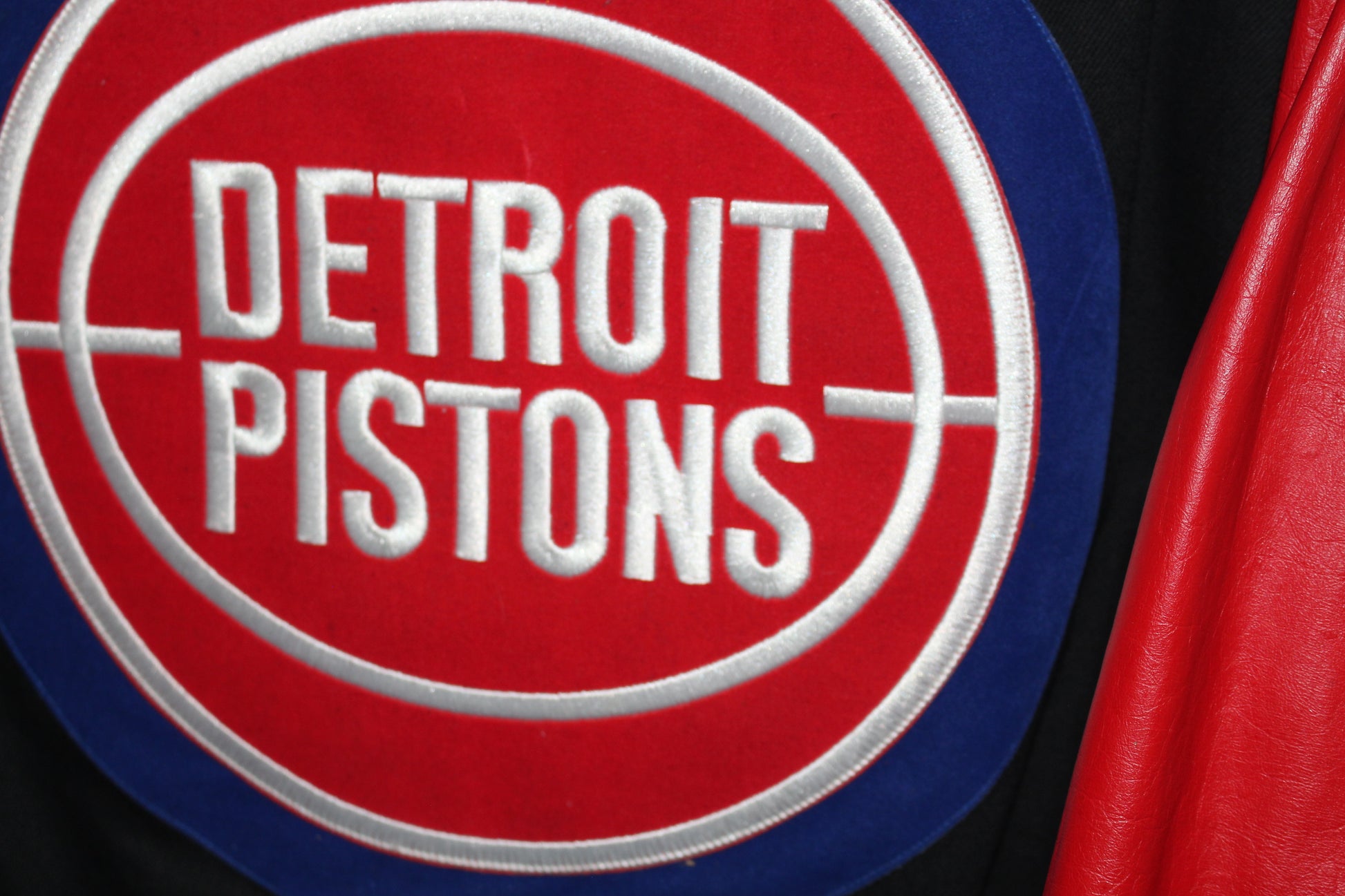 Rare Detroit Pistons Jeff Hamilton Leather Jacket (XL)