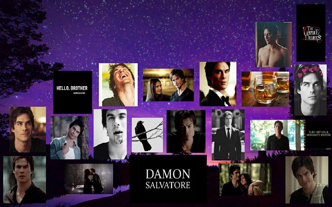 Damon salvatore wallpaper. Vampire diaries poster, Wallpaper, Damon salvatore vampire diaries
