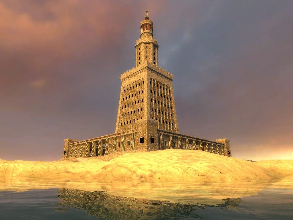 The Lighthouse of Alexandria. Alexandria lighthouse, Ancient alexandria, Lighthouse