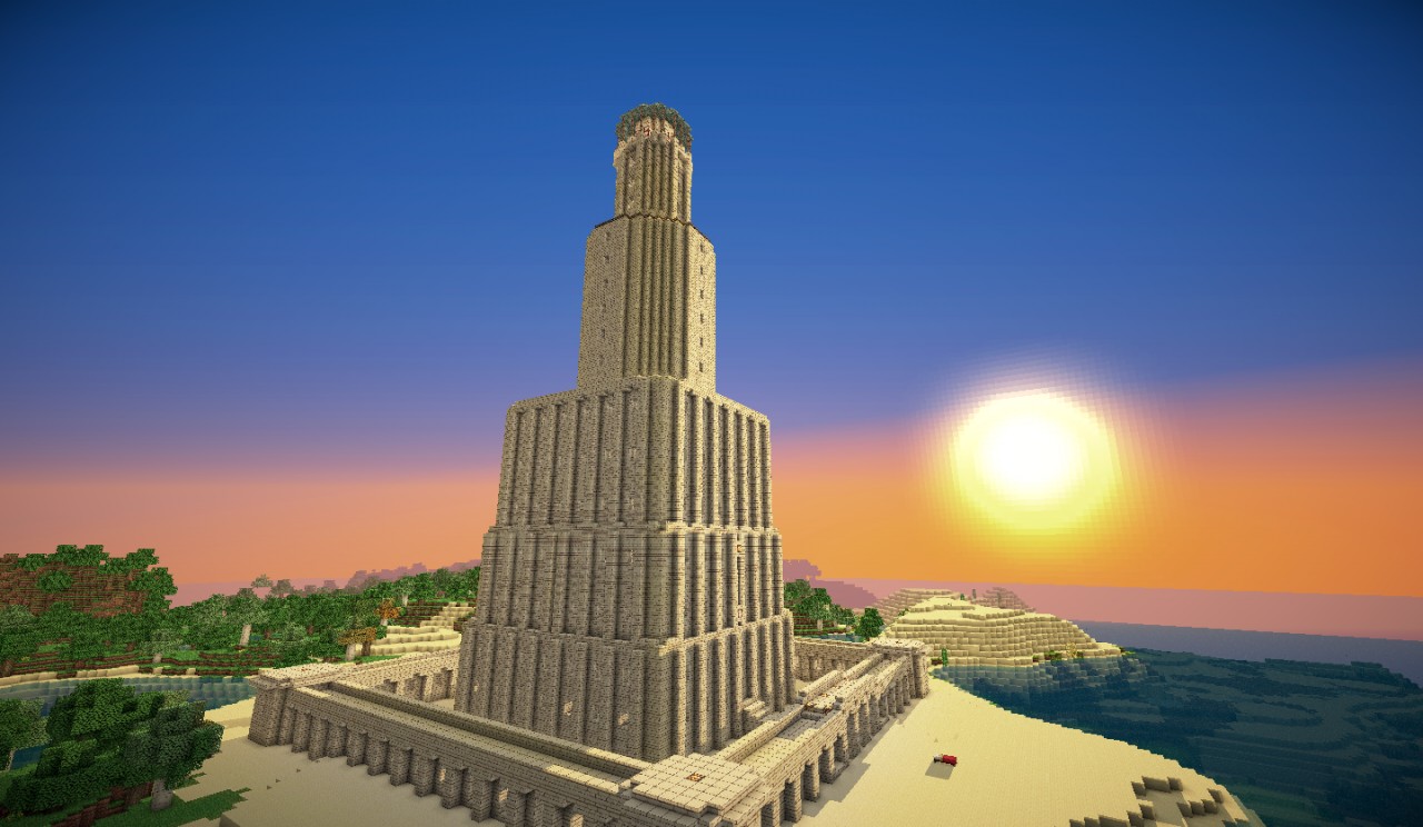 Lighthouse of Alexandria (+Download) Minecraft Map