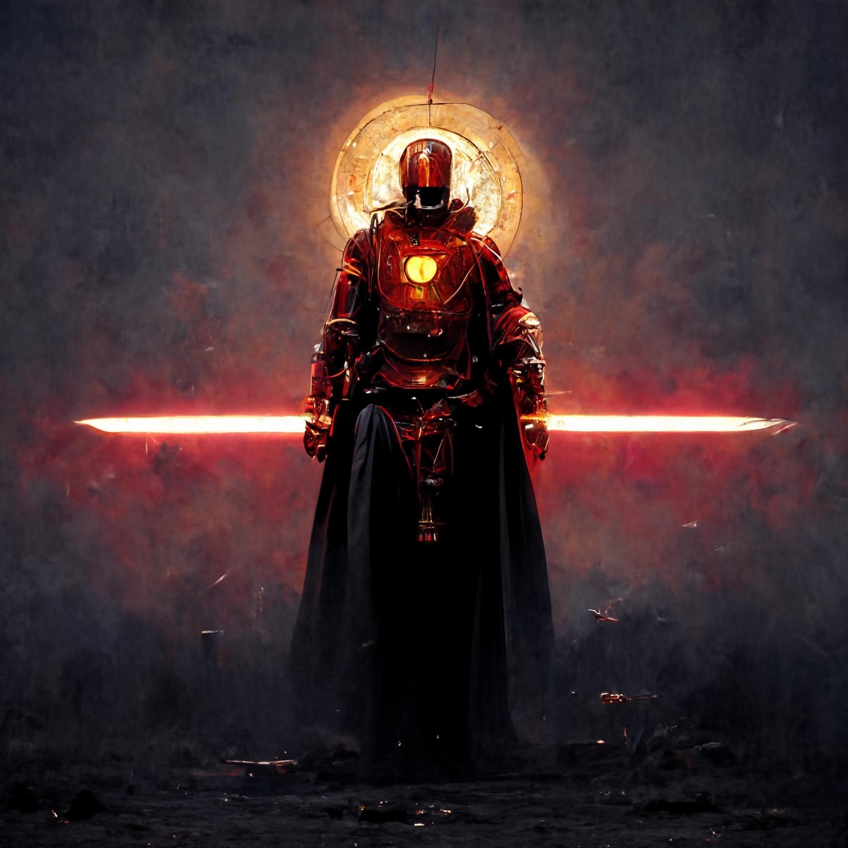 I was able to get some cool Iron Man X Darth Vader image using the new MidJourney AI Discord bot