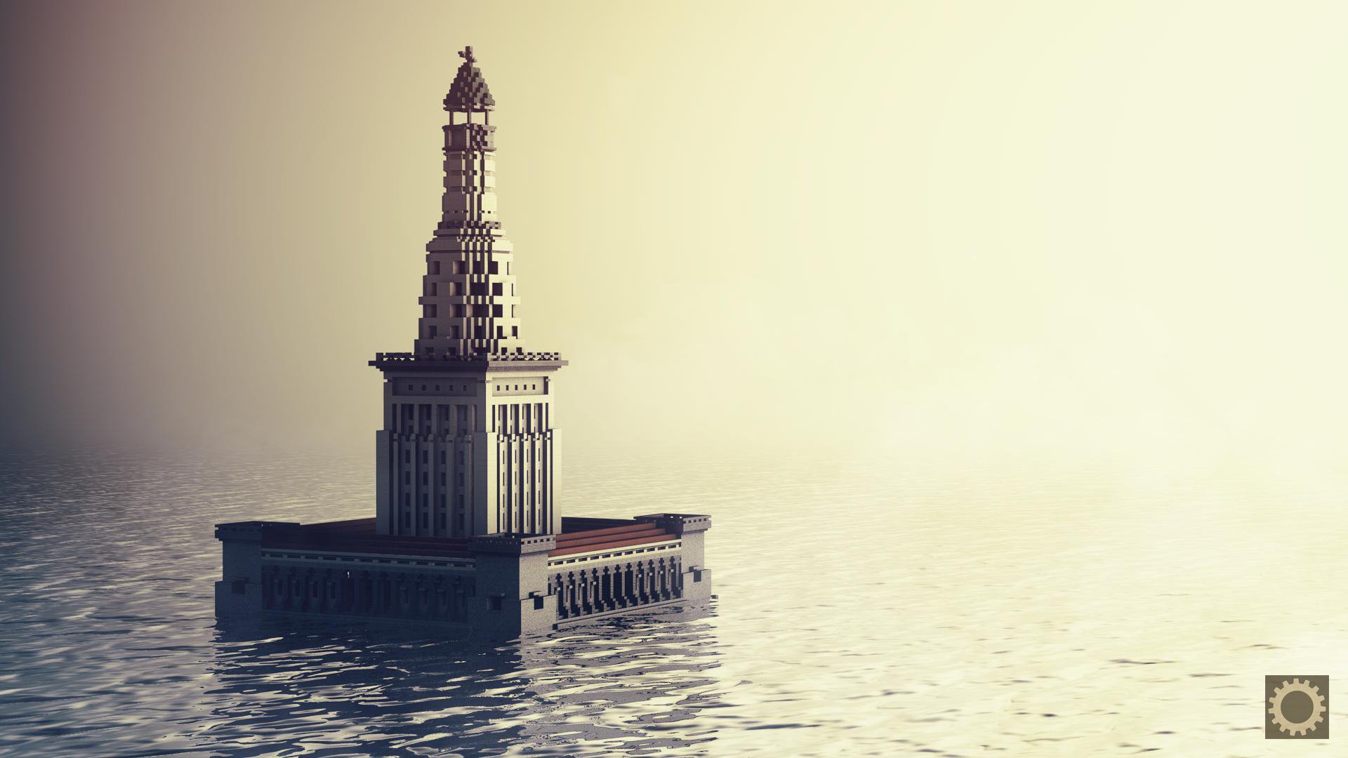 blockworks of our builds for Microsoft Lighthouse of Alexandria. #Minecraft #Bett2016