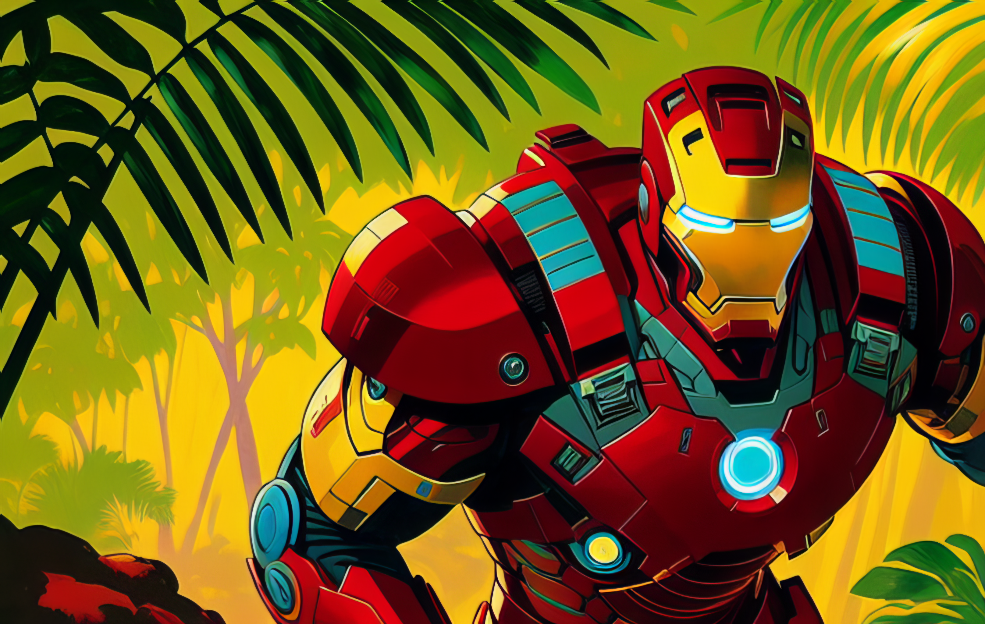 Comics Iron Man HD Wallpaper