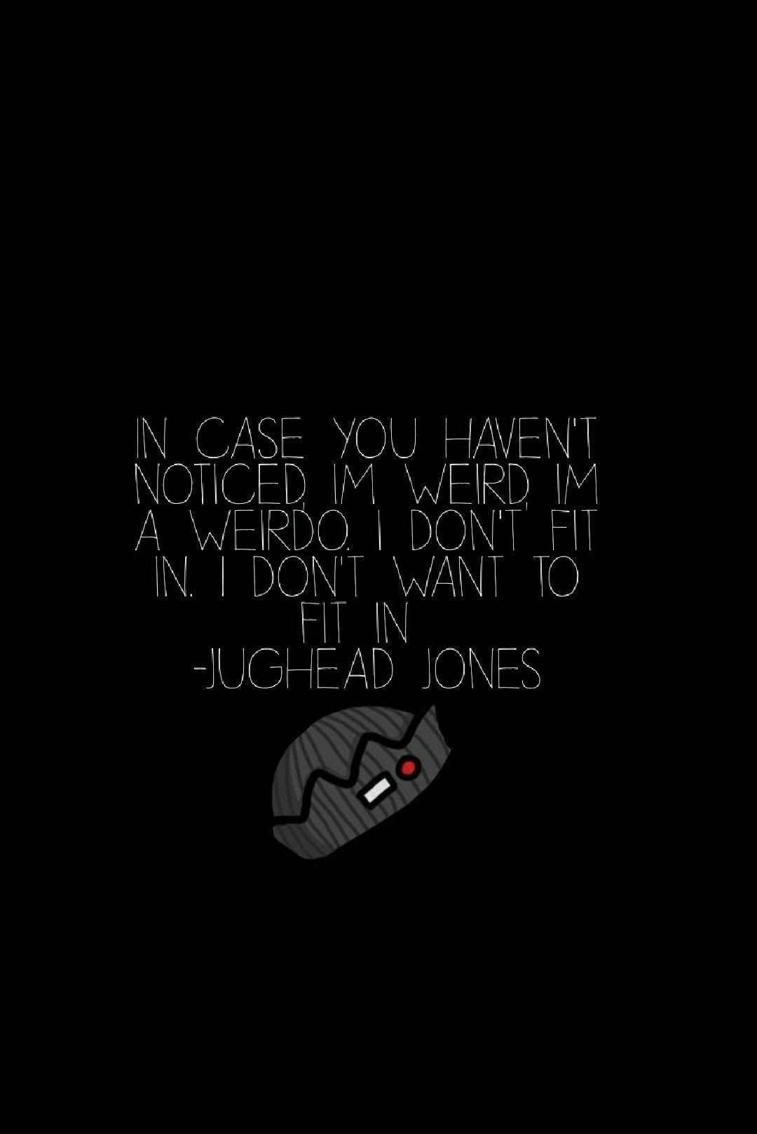 Download Riverdale Jughead Quote Wallpaper