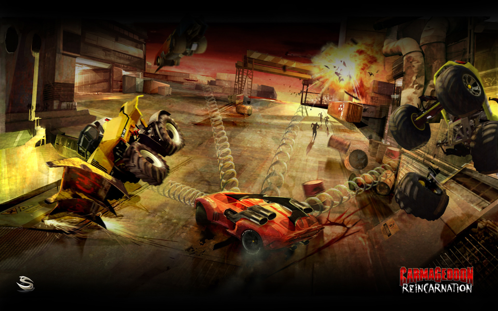 Video Game Carmageddon HD Wallpaper