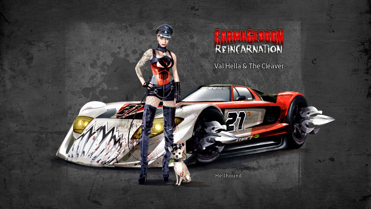 Carmageddon Reincarnation game auto hot rod rods supercar gr wallpaperx1080