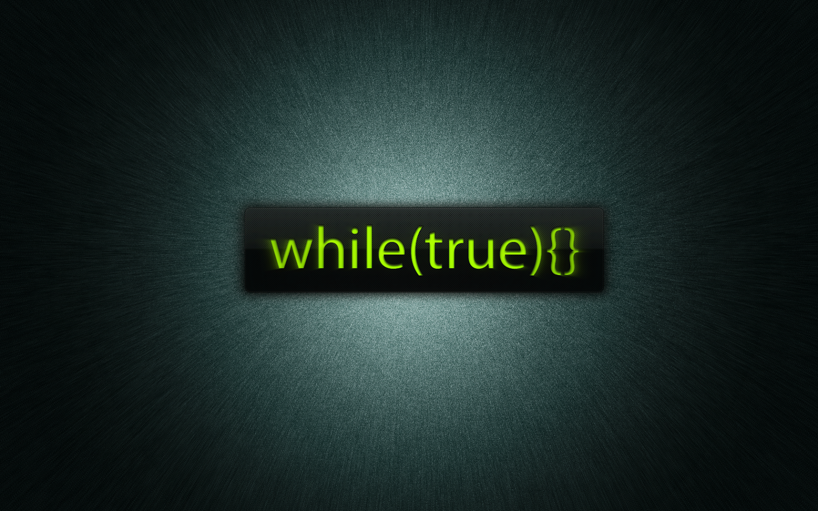 Programming While True Wallpaper, Free