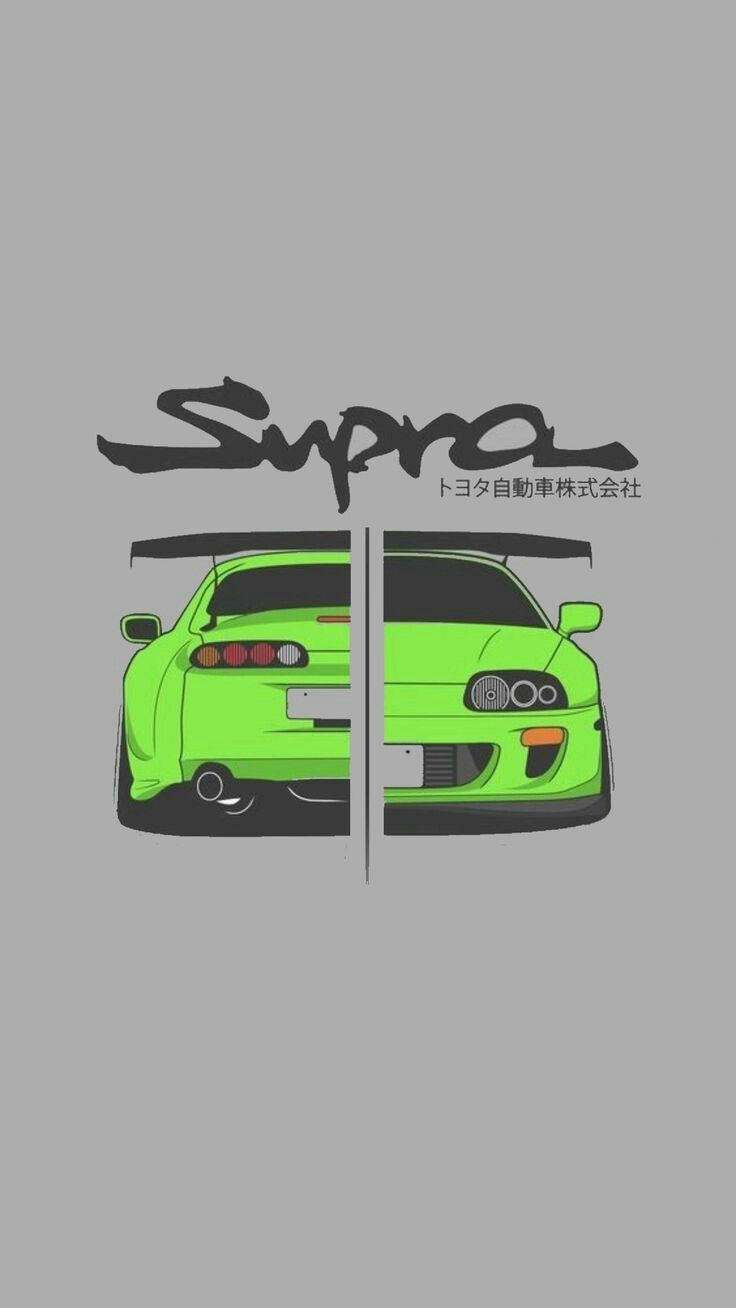 Carros. Car wallpaper, Art cars, Toyota supra
