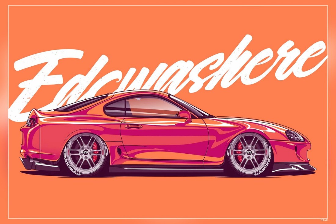 Edc Graphics Toyota Supra Toyota Jdm Matte Finish Poster Paper Print Posters In India Art, Film, Design, Movie, Music, Nature And Educational Paintings Wallpaper At Flipkart.com