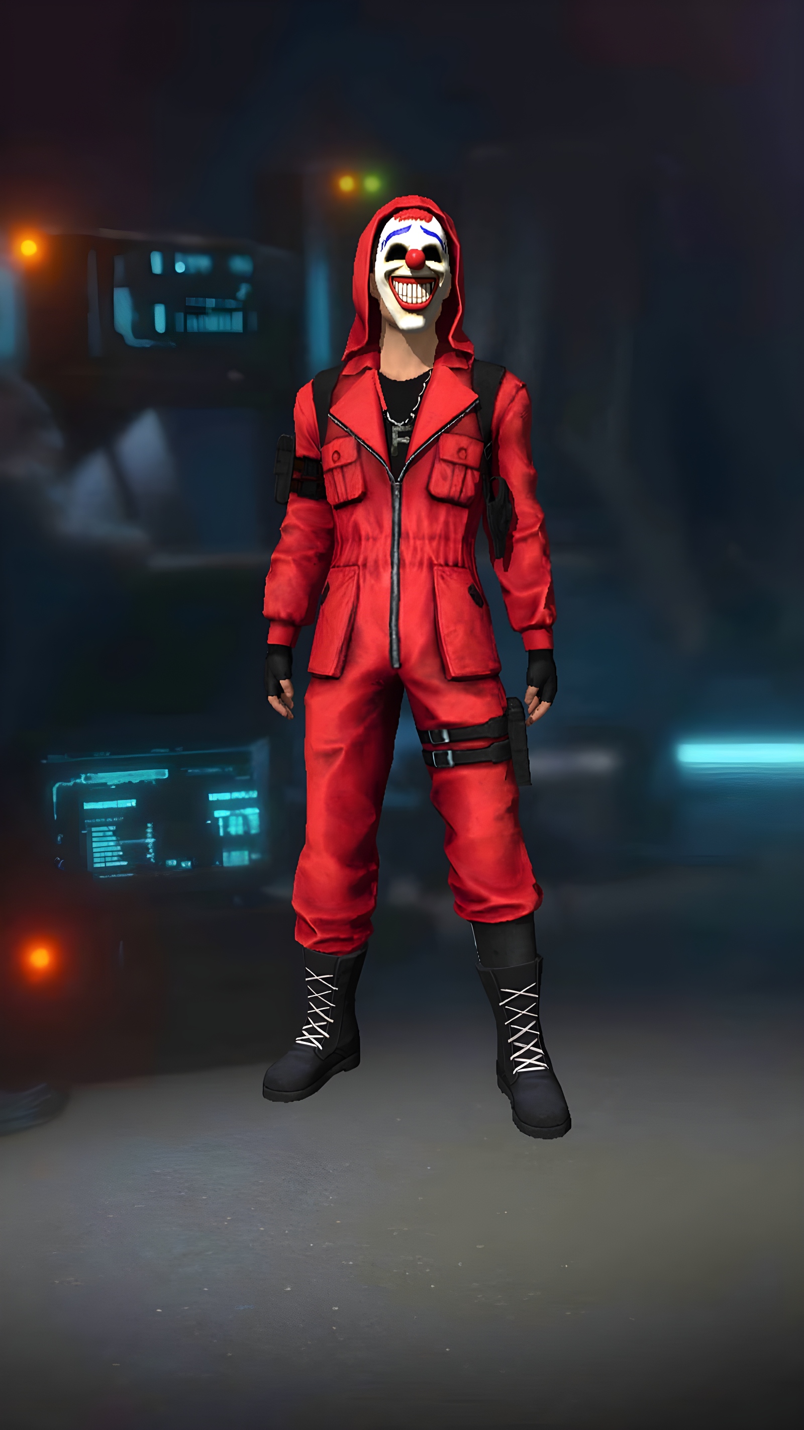 Free Fire Red Criminal red