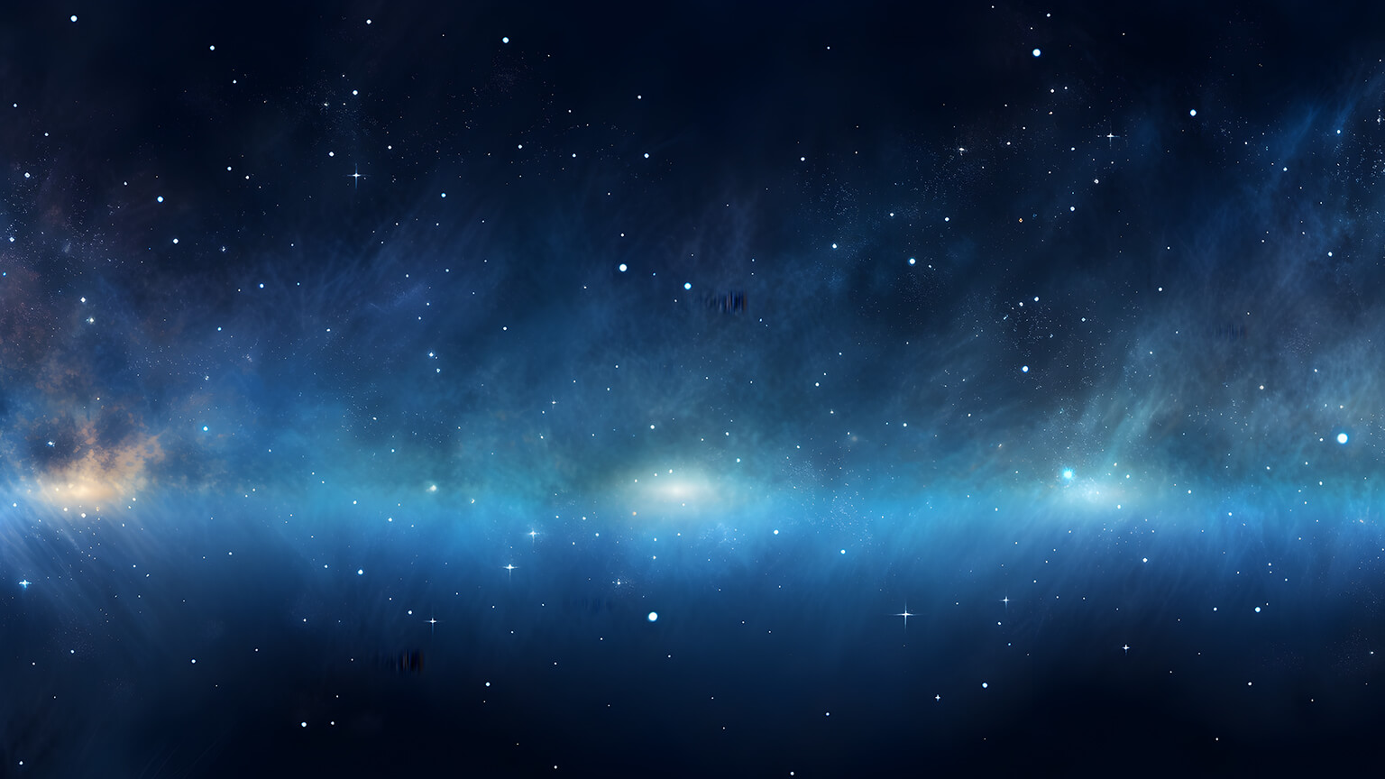 Aesthetic Galaxy Light Desktop