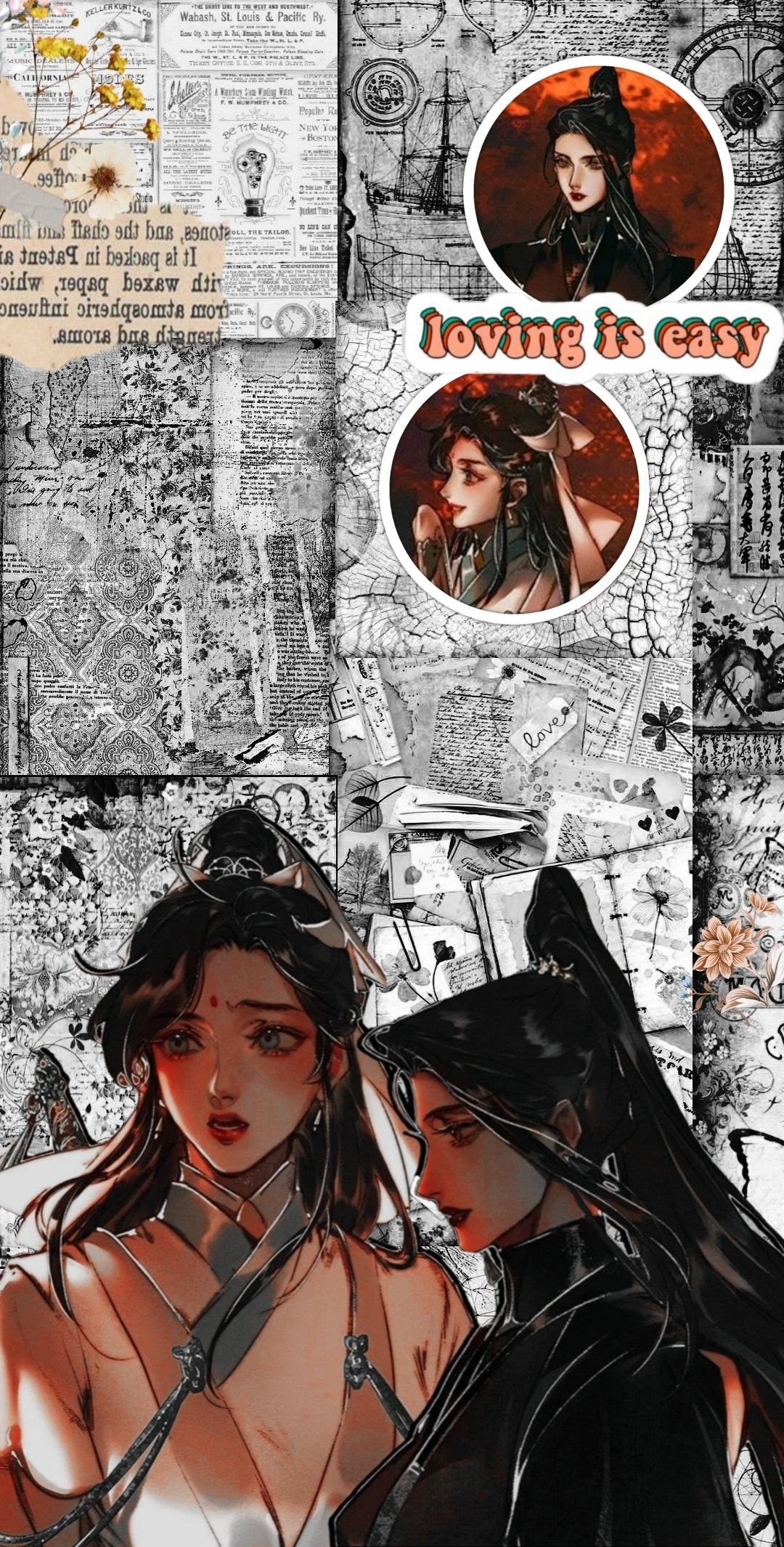 Ming Yi and He Xuan Wallpaper. Хуалянь, Hello kitty картинки, Благословение