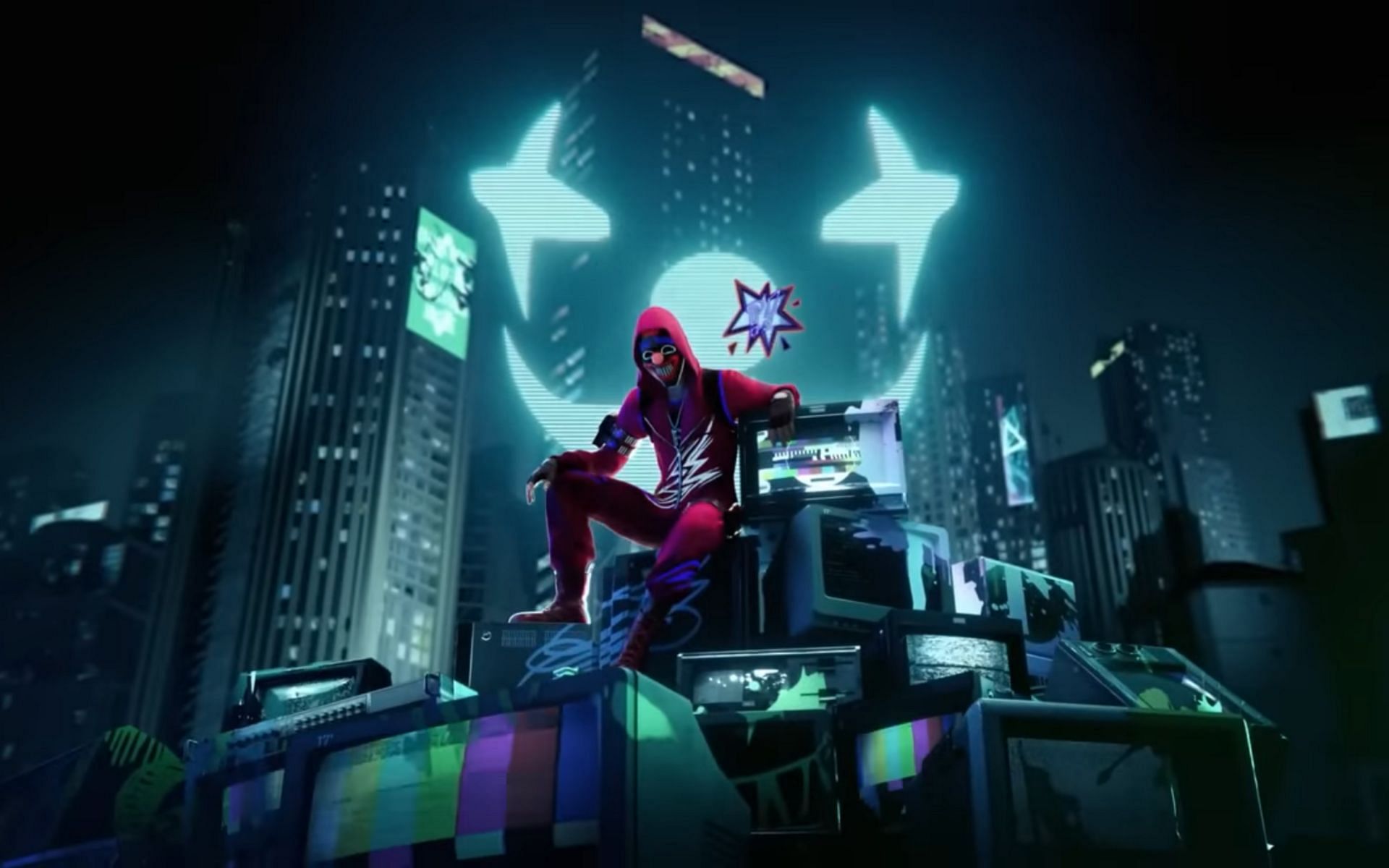 Neon Top Criminal bundle in Free Fire