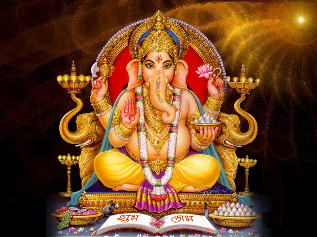 Lord Ganesha Shubh Labh HD Wallpaper Download. God Wallpaper Photo