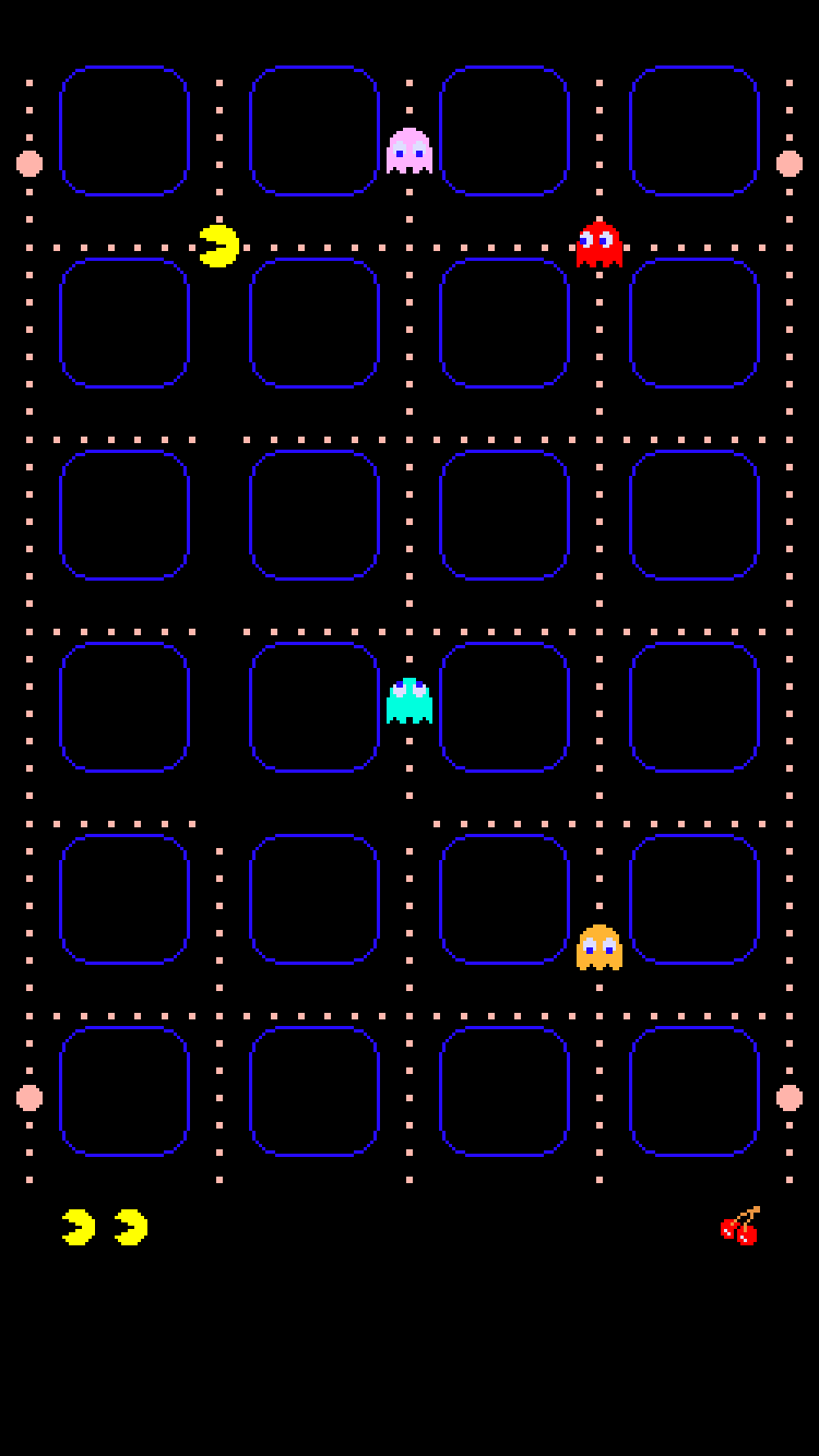 Pac Man IPhone Wallpaper