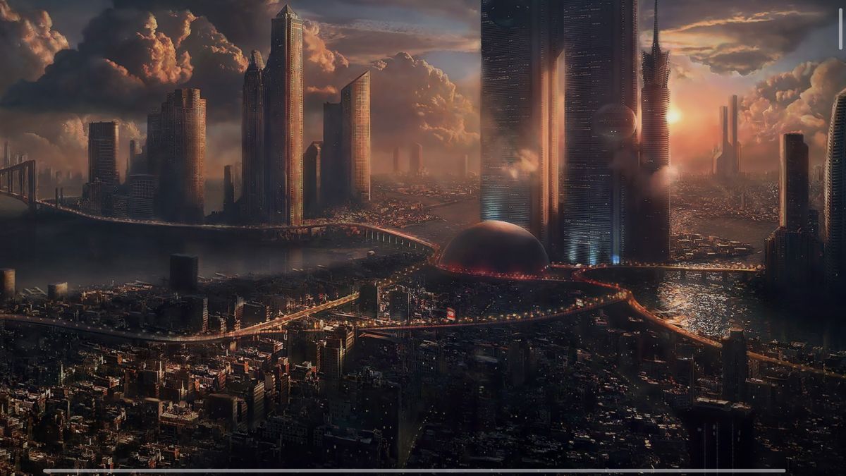 A night in coruscant. Futuristic city, Fantasy city, City wallpaper