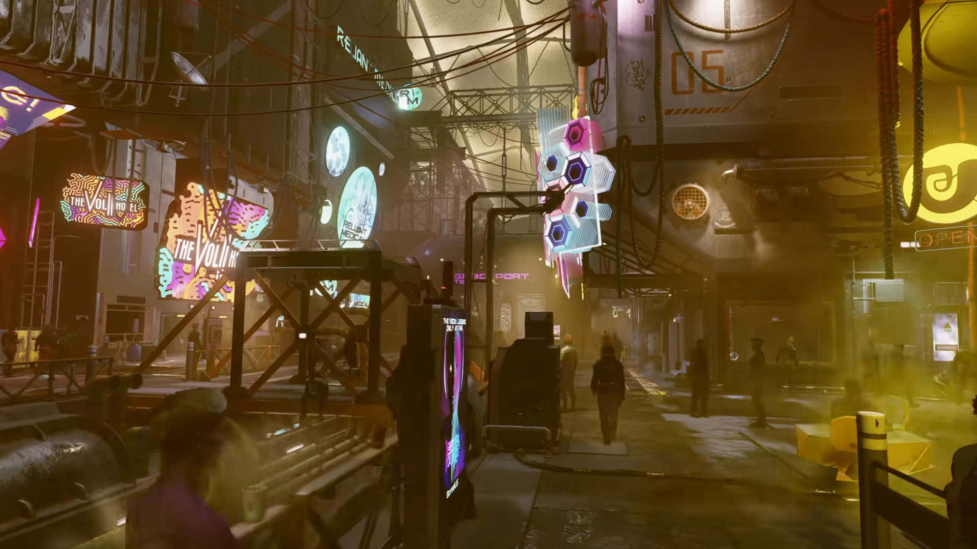 The Coruscant Underworld Wallpaper