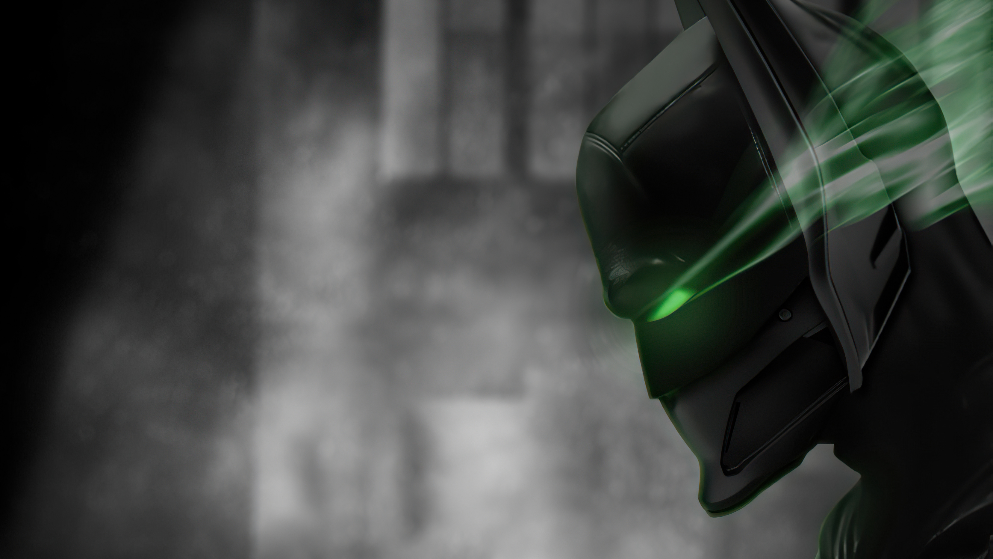 Batman Green Laser Eye Wallpaper, HD