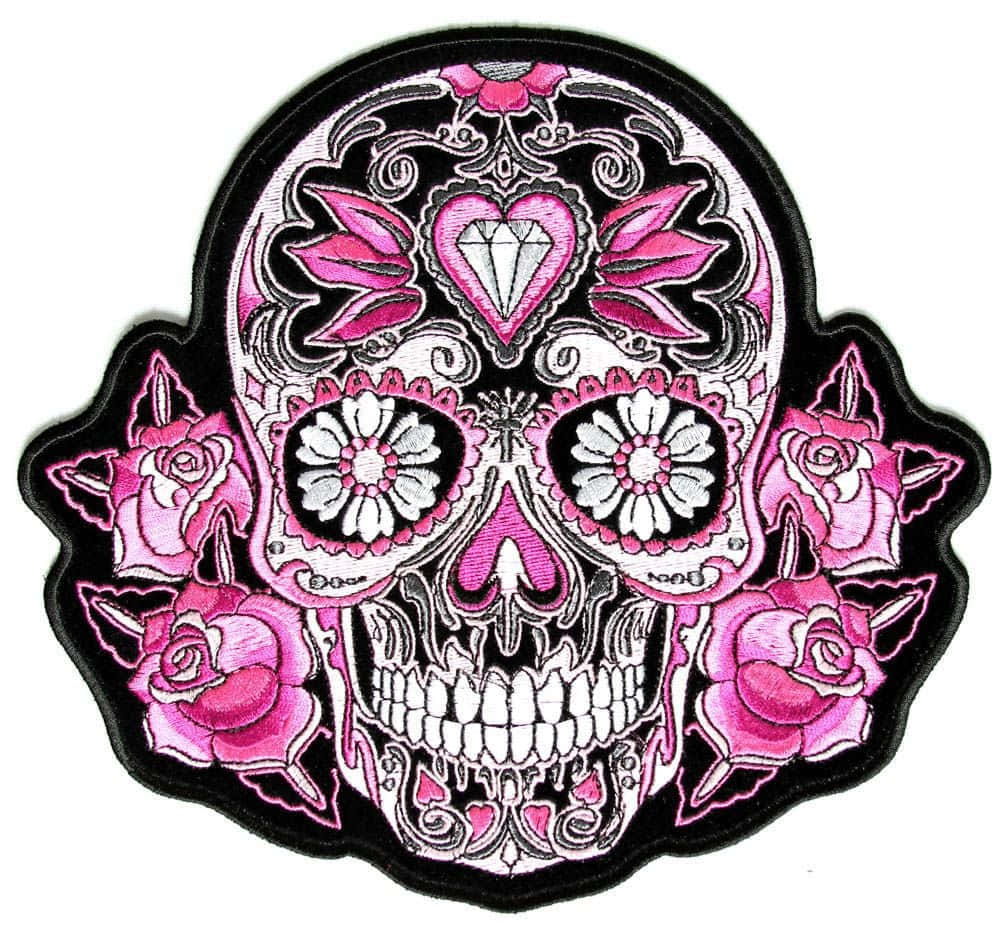 Pink Skull Wallpaper