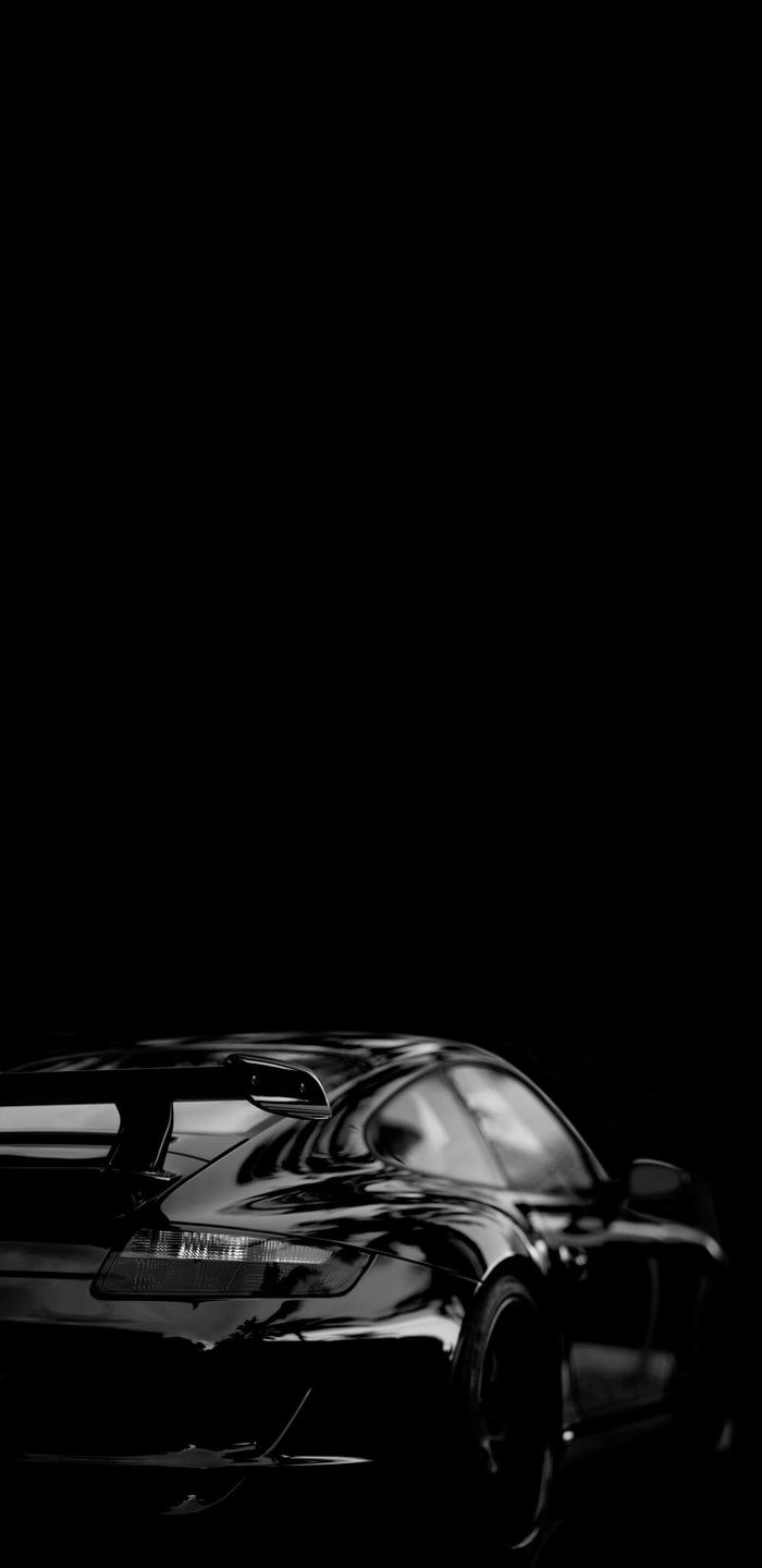 Wallpaper. Black car wallpaper, Porsche iphone wallpaper, Car wallpaper