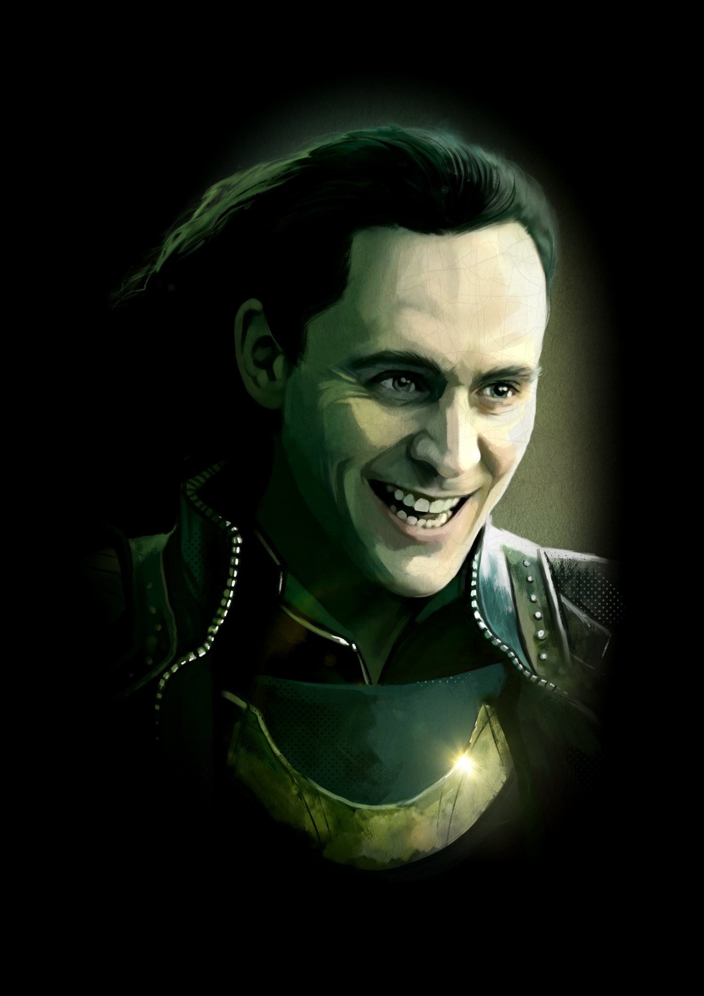 Morgan O'Brien Speed painting