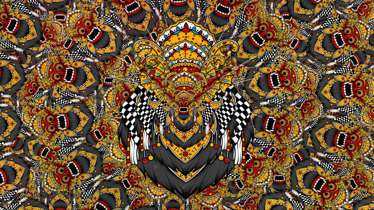 Black Red Circular Leak Bali Mask Background, Leak Bali, Black And Red Circle, Bali Leak Mask Background Image And Wallpaper for Free Download