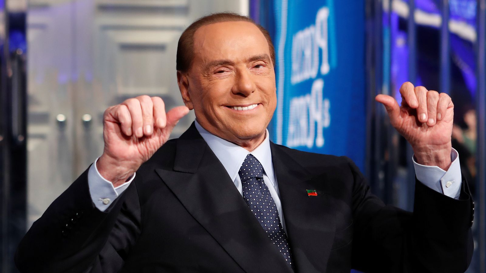 Silvio Berlusconi is back ahead of Italy's election this weekend