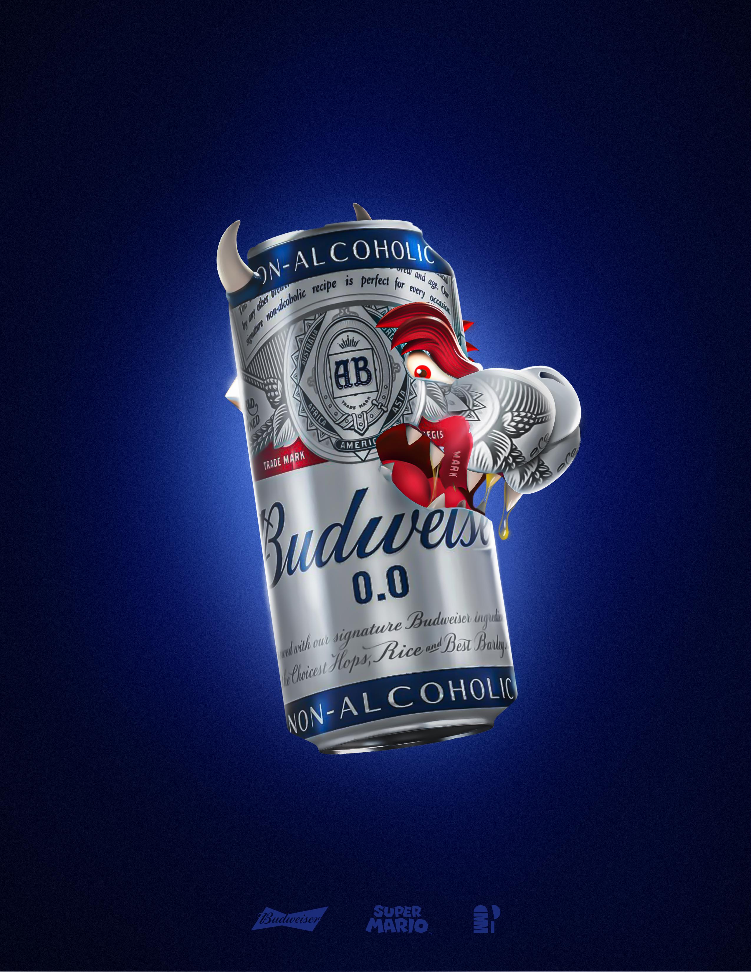 So the idea is basically if bowser liked a beer .what would it be. it would be bud bowser. .lol. ok bad joke so yeh the idea i do from a