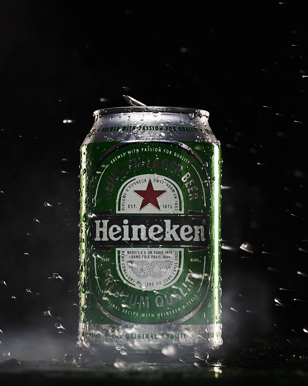 Amazing! around with an empty can of beer & body spray and came up with these image ! What do you think?