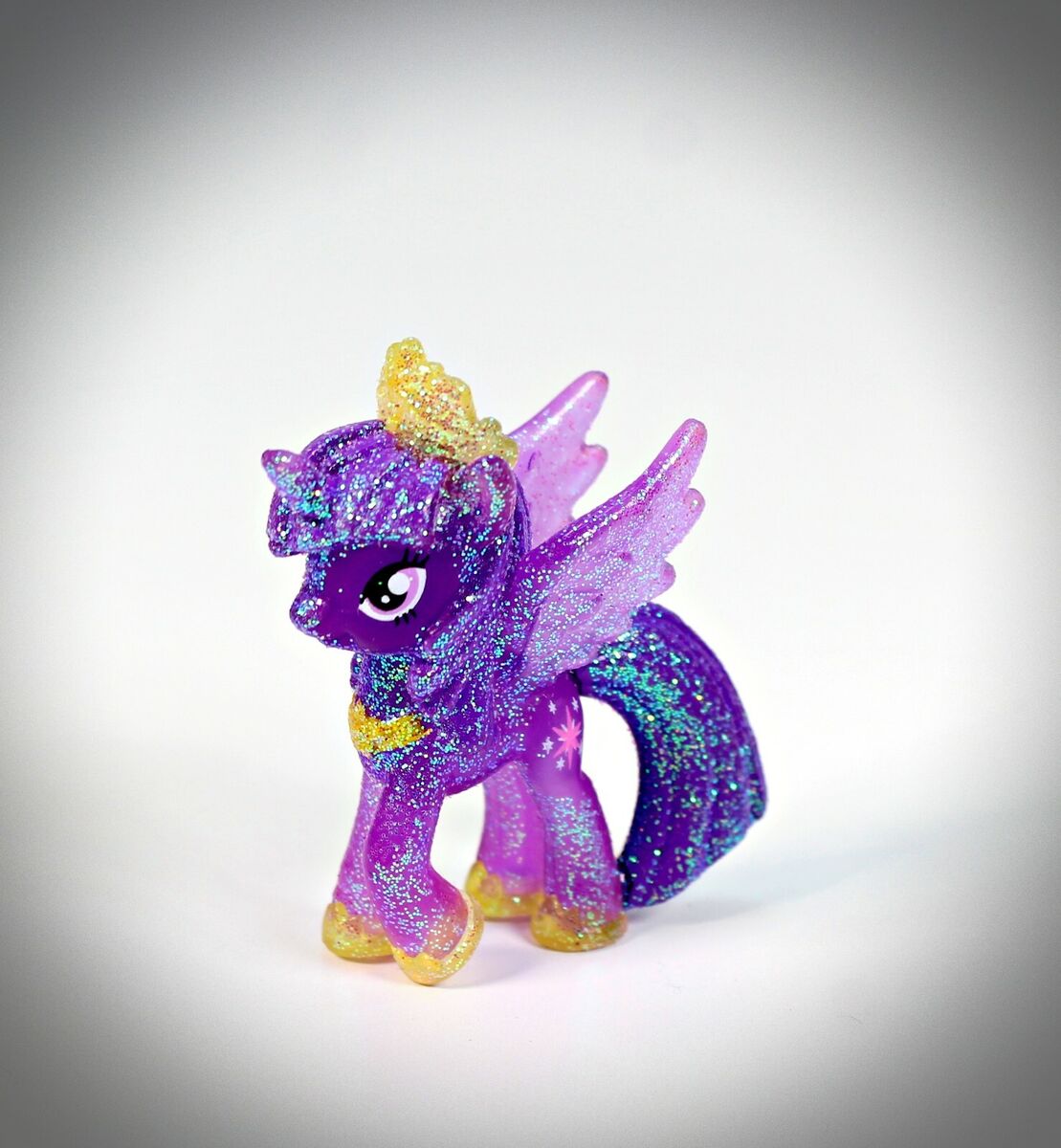 FIM Diamond Crystal My Little Pony Figure Mystery Princess Twilight Sparkle Toy