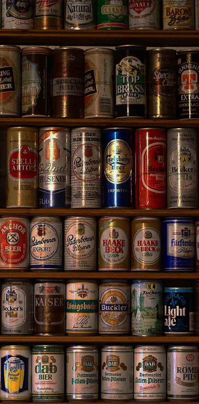 Bavarian & Bavarian's Beer Cans, Flats & Cones