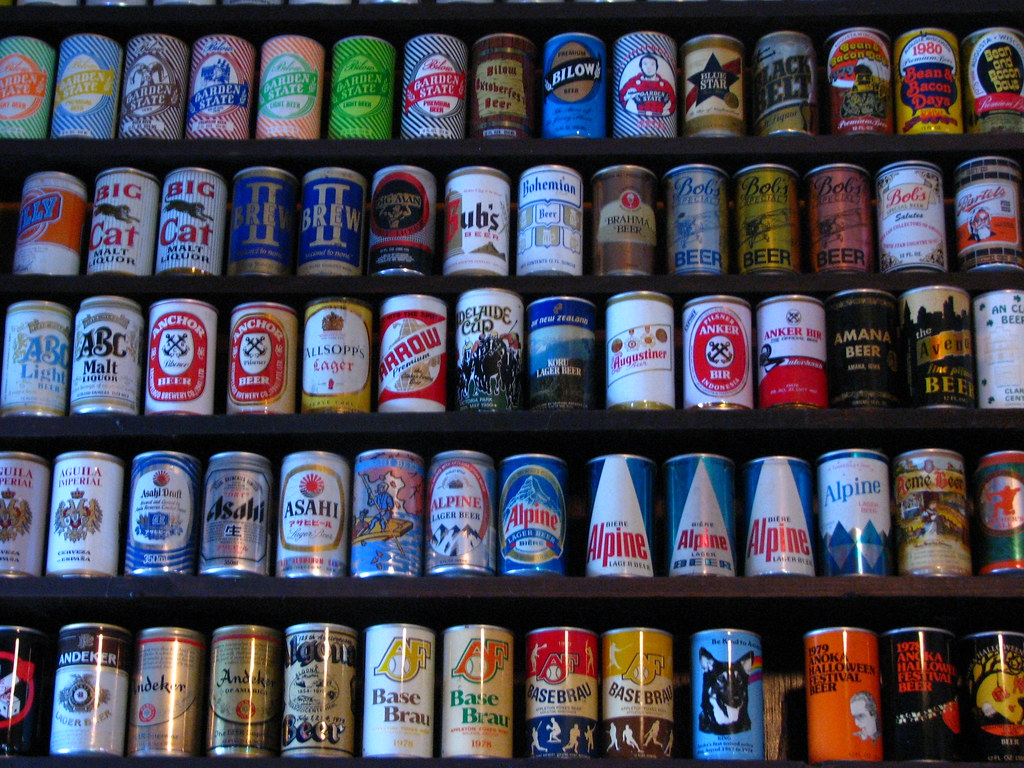the Beer Can Museum. Northampton, Mass. Read all about it