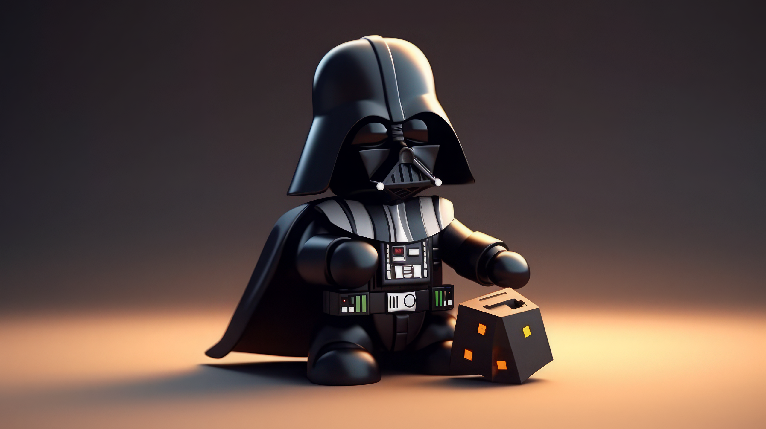 Lego Darth Vader Star Wars Disney Style