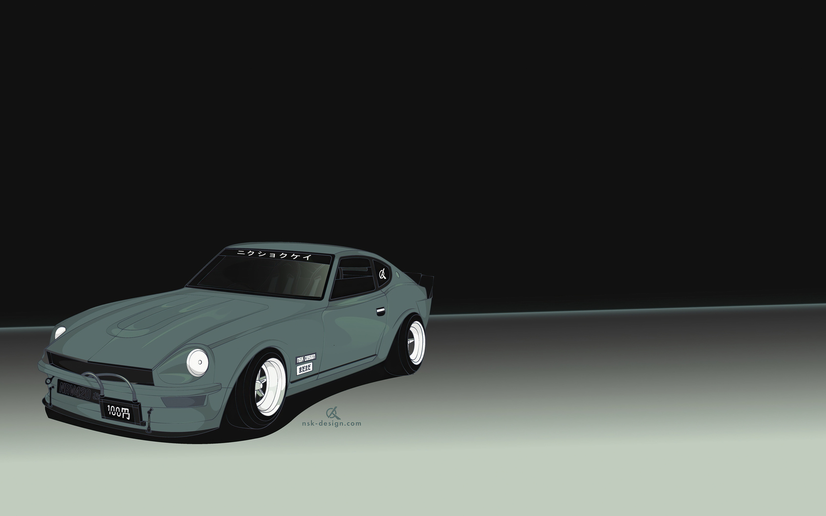 Datsun 240Z Minimal 5k Wallpaper, 1680x1050 Resolution HD 4k Wallpaper, Image, Background, Photos and Picture