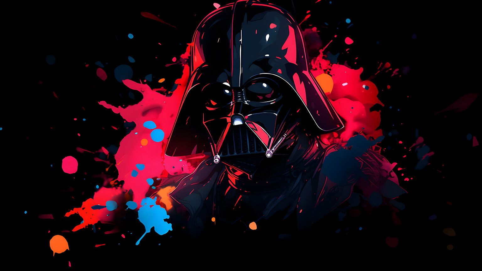 Star Wars Darth Vader Dark Red Wallpaper for Desktop & Laptop