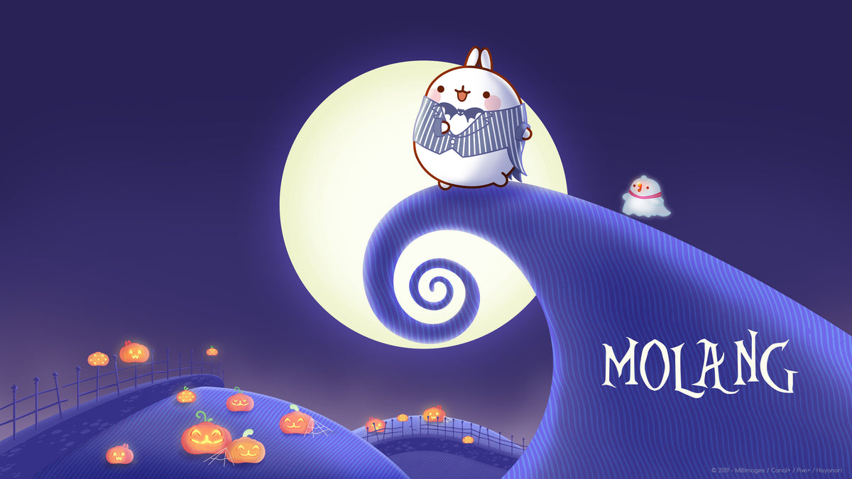 Molang Parody Wallpaper: Discover The Tim Burton Wallpaper of Molang