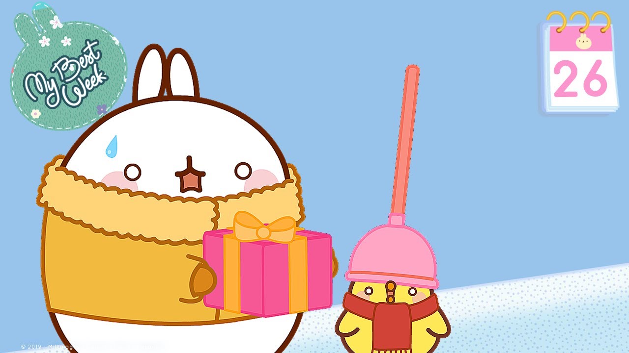 Molang and Piu Piu week with my best friend !