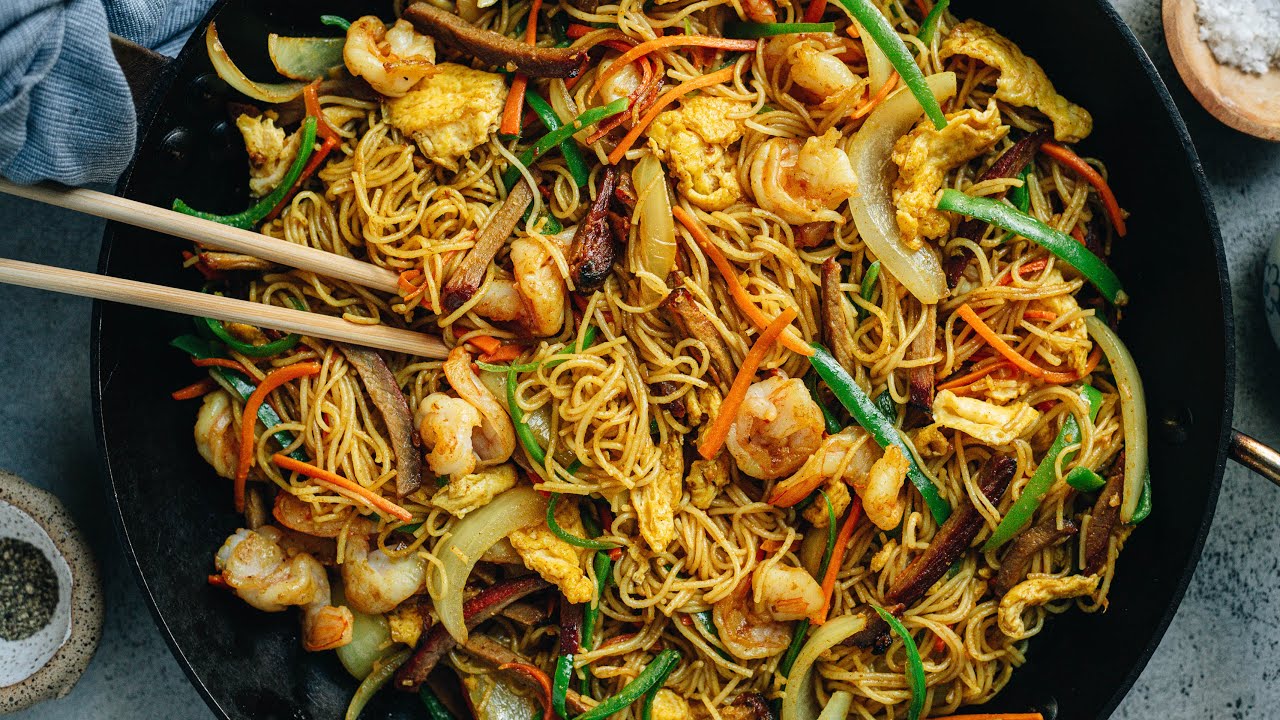 Singapore Noodles (星洲炒米粉, Singapore Mei Fun)