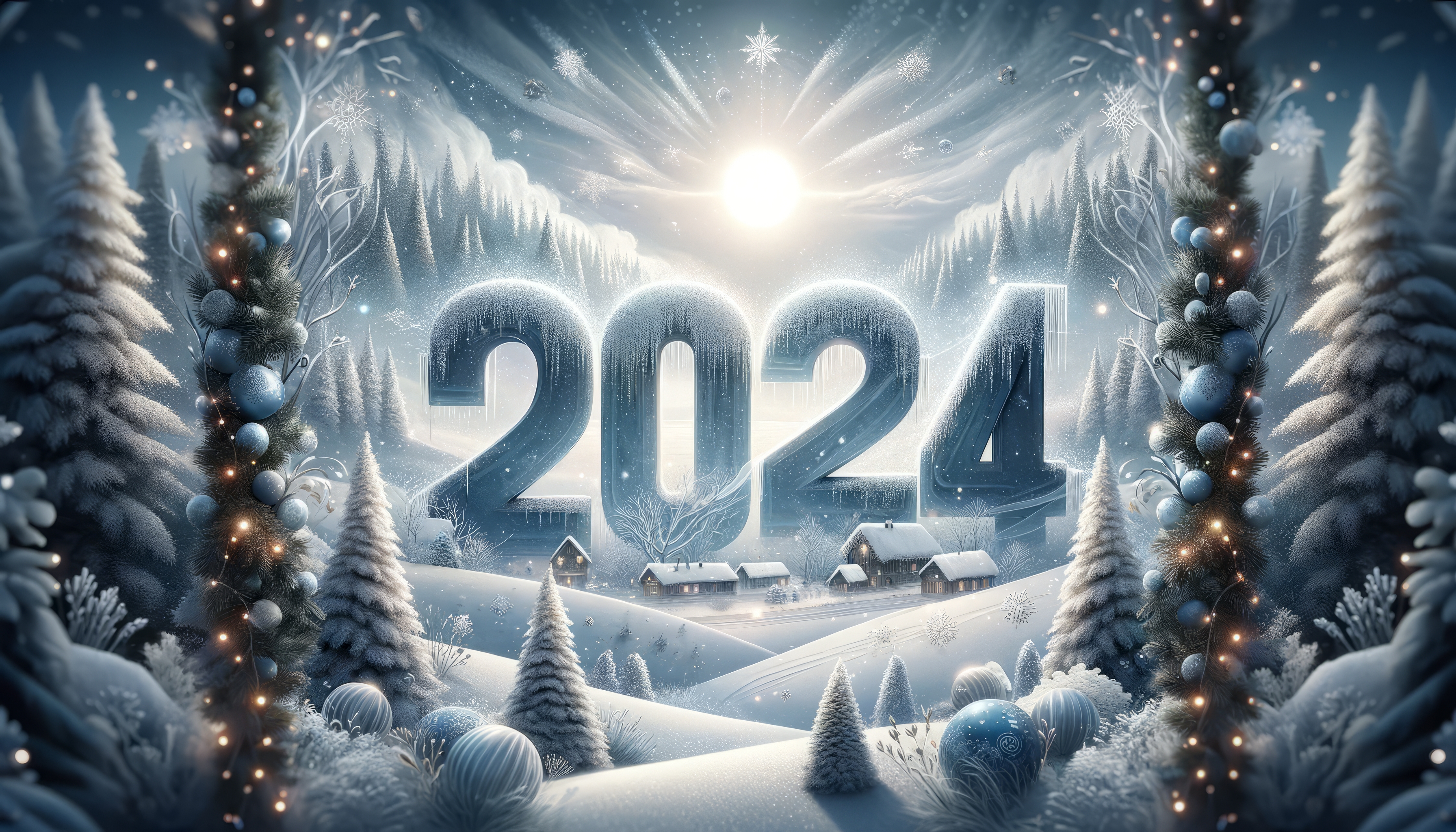Winter Wonderland 2024 HD Wallpaper