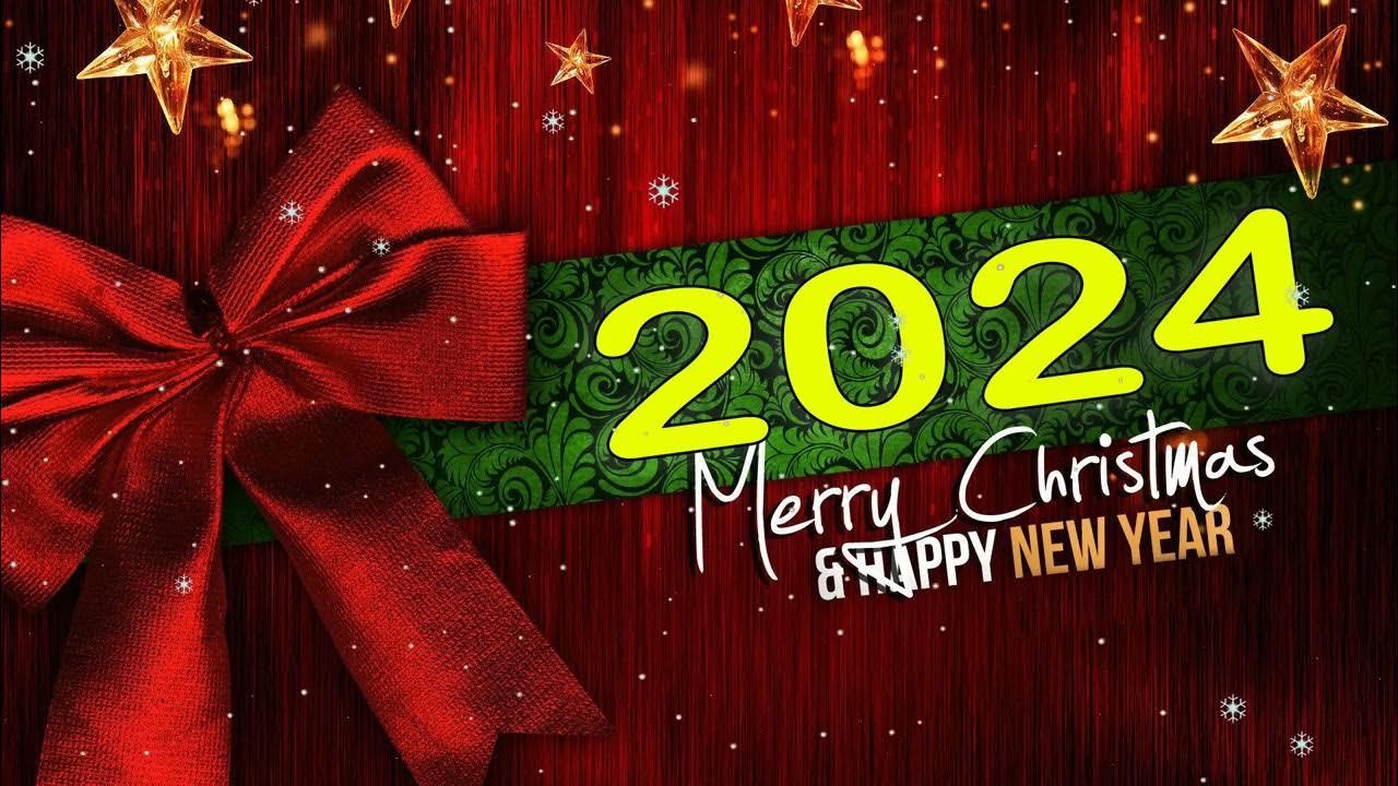 2024 Christmas And New Year HD Wallpaper For Pc