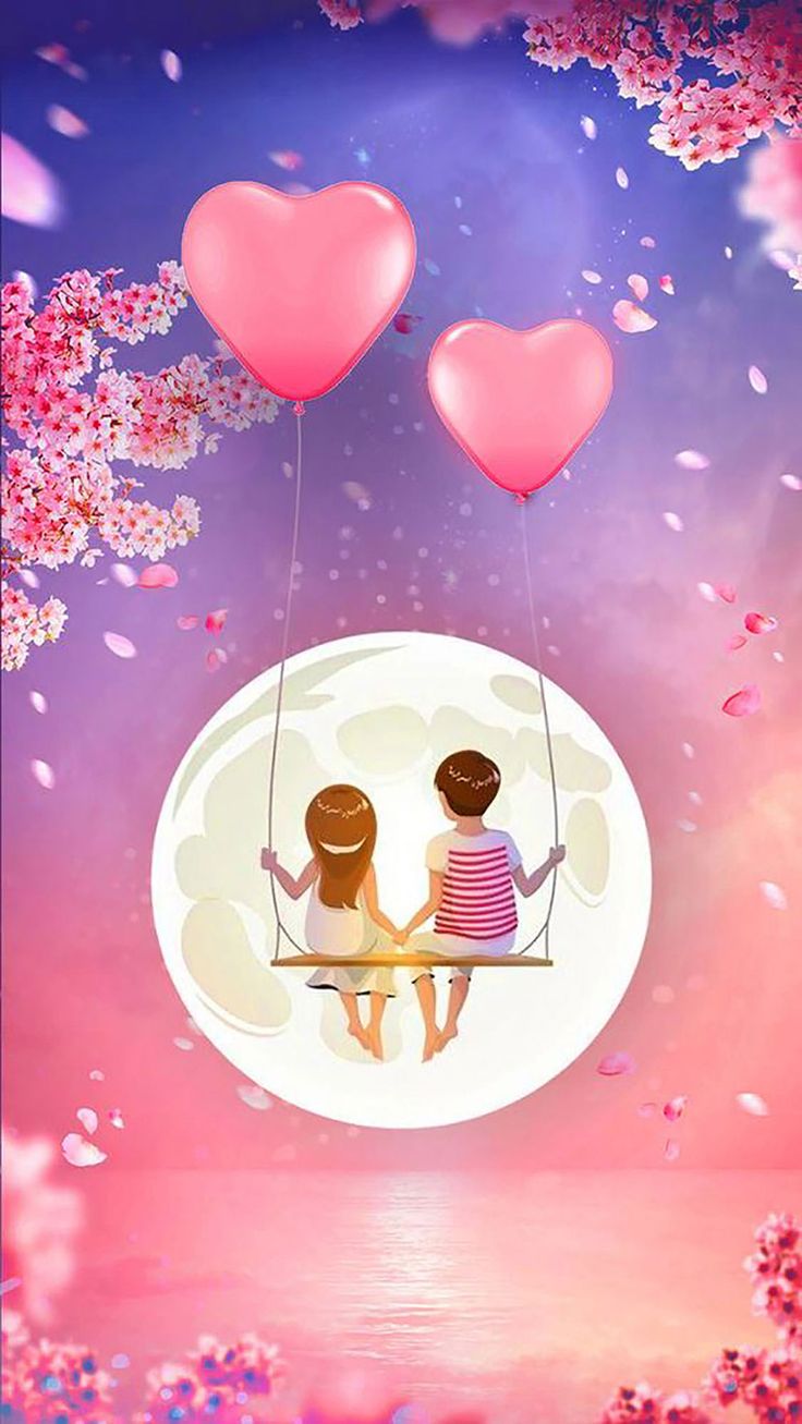 Hand Picked Valentine's Day Mobile Wallpaper. Cute Love Wallpaper, Cute Cartoon Wallpaper, Cute Wallpaper