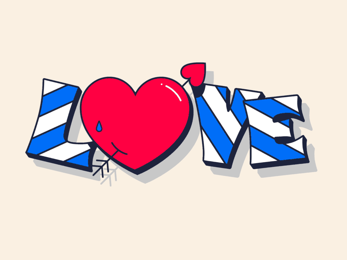 Valentines Day GIFs. Cartoon wallpaper hd, Motion design animation, Cartoon wallpaper