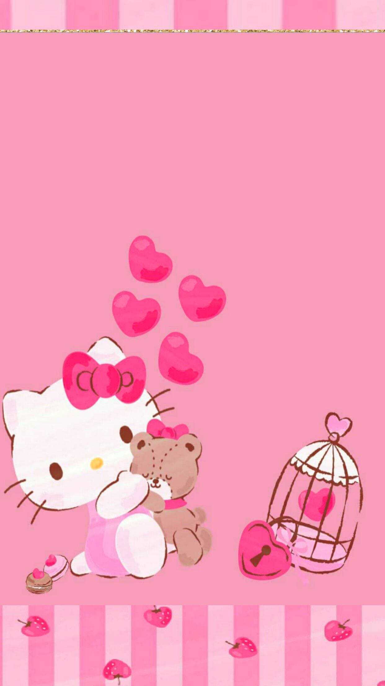 Hello Kitty Valentines Wallpaper