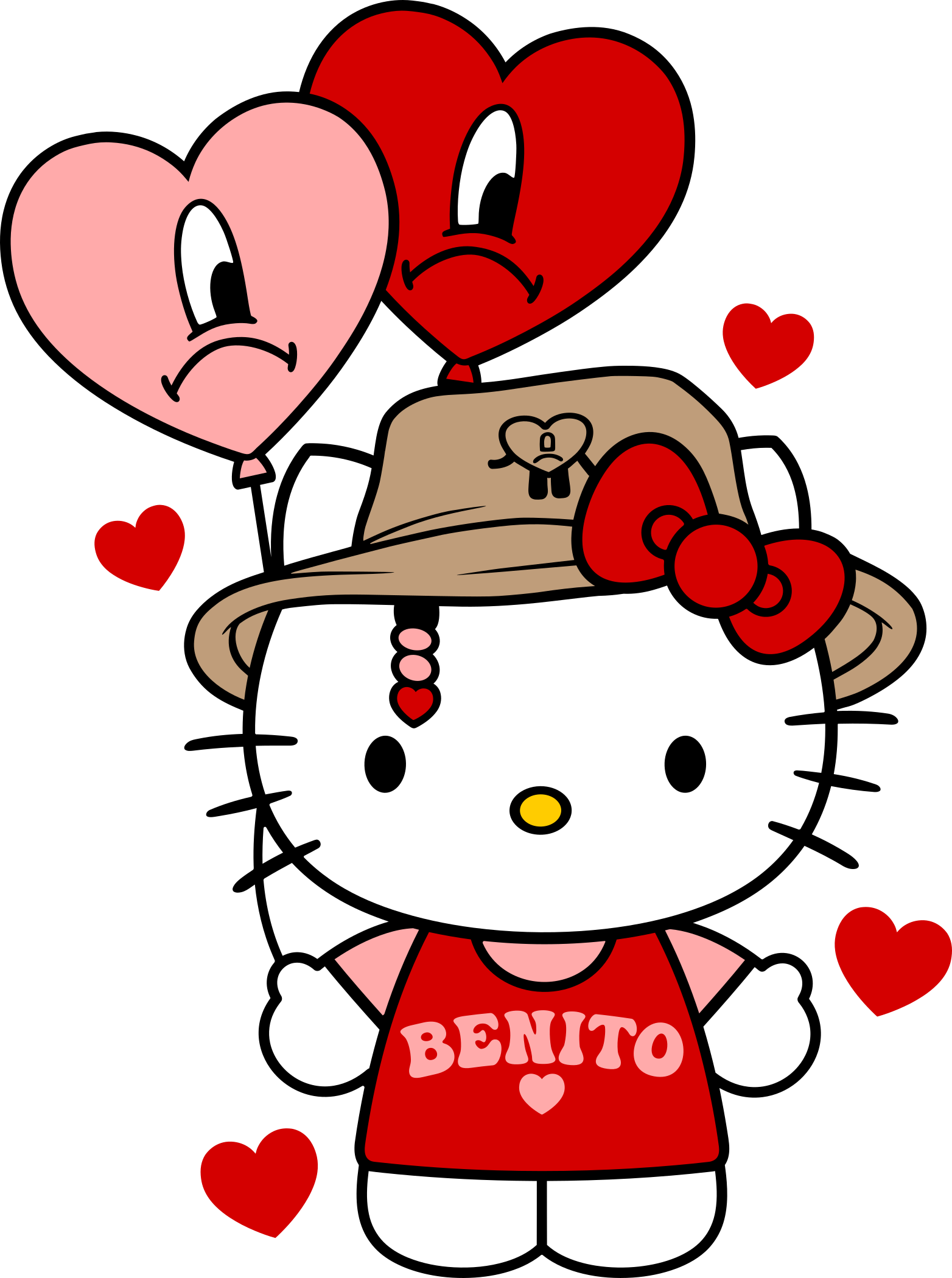 Hello Kitty Bad Bunny