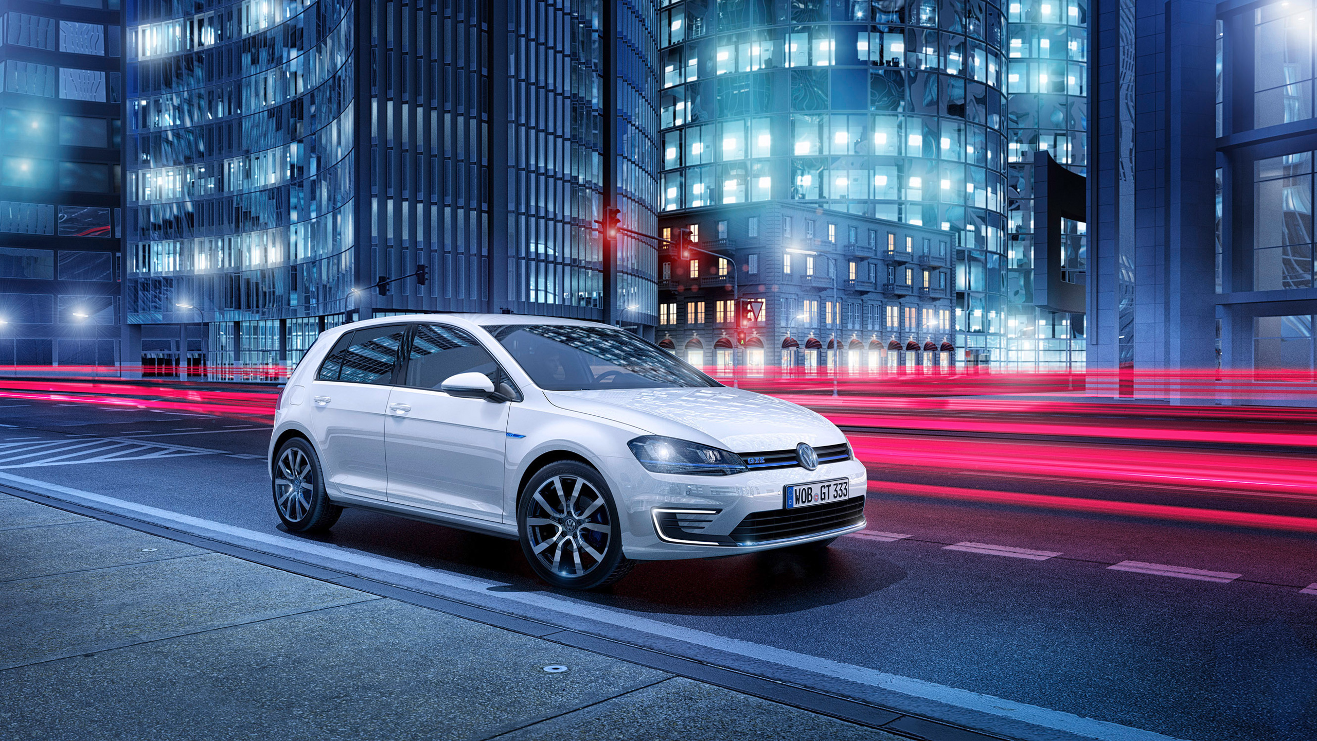 Volkswagen Golf GTE Plug in Hybrid Wallpaper Car Wallpaper