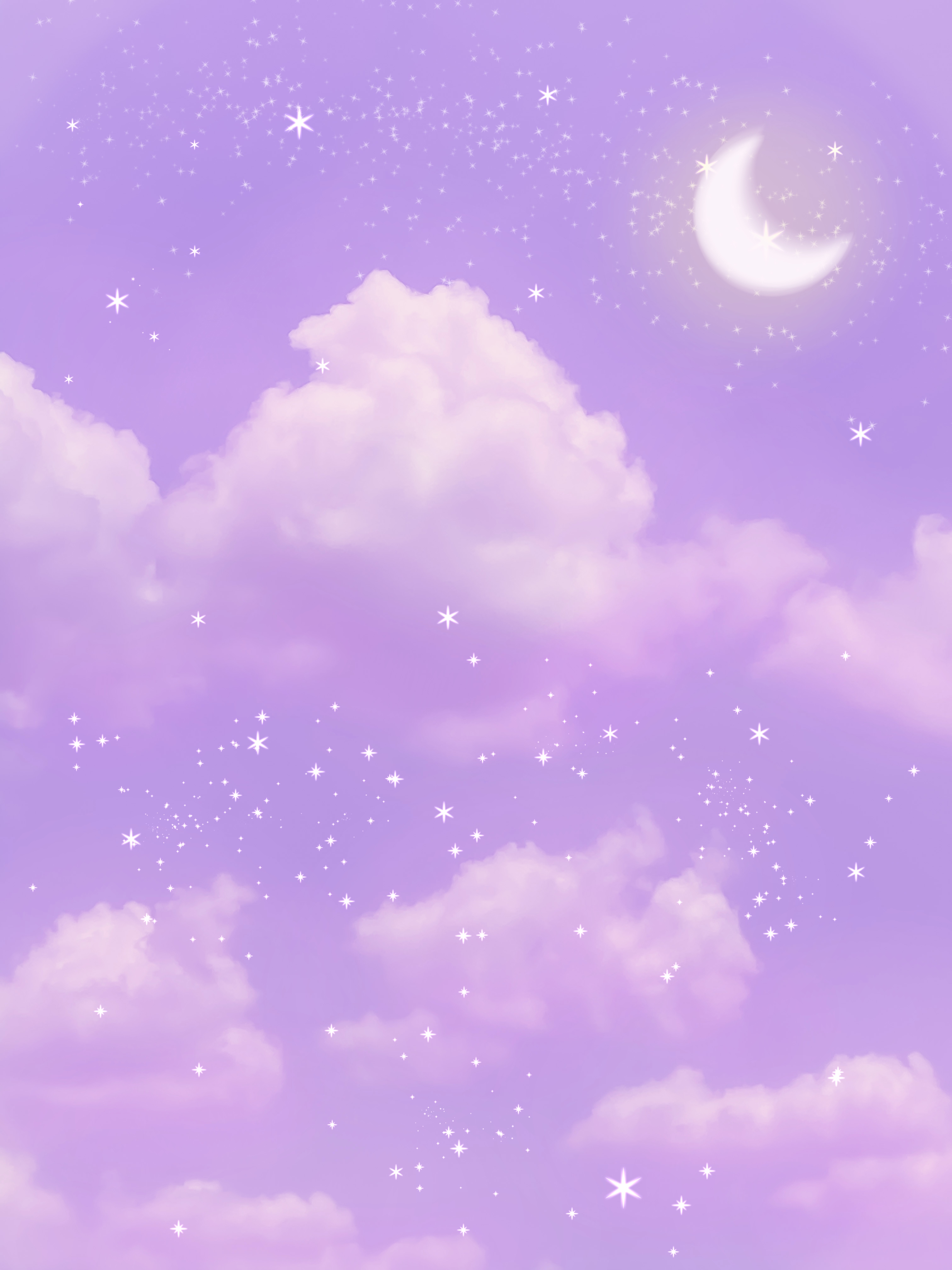 Purple sky aesthetic Wallpaper Download