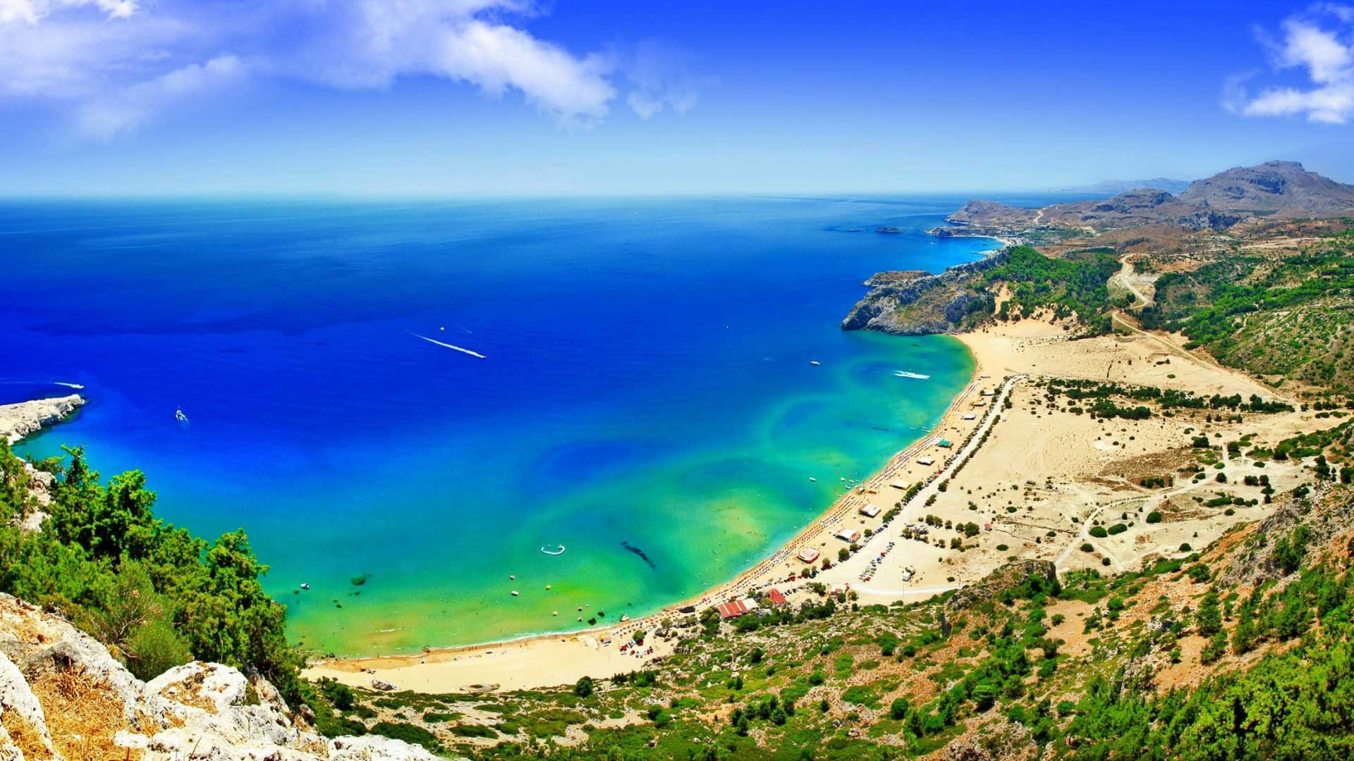 Rhodes. Dodecanese. Holiday Resort