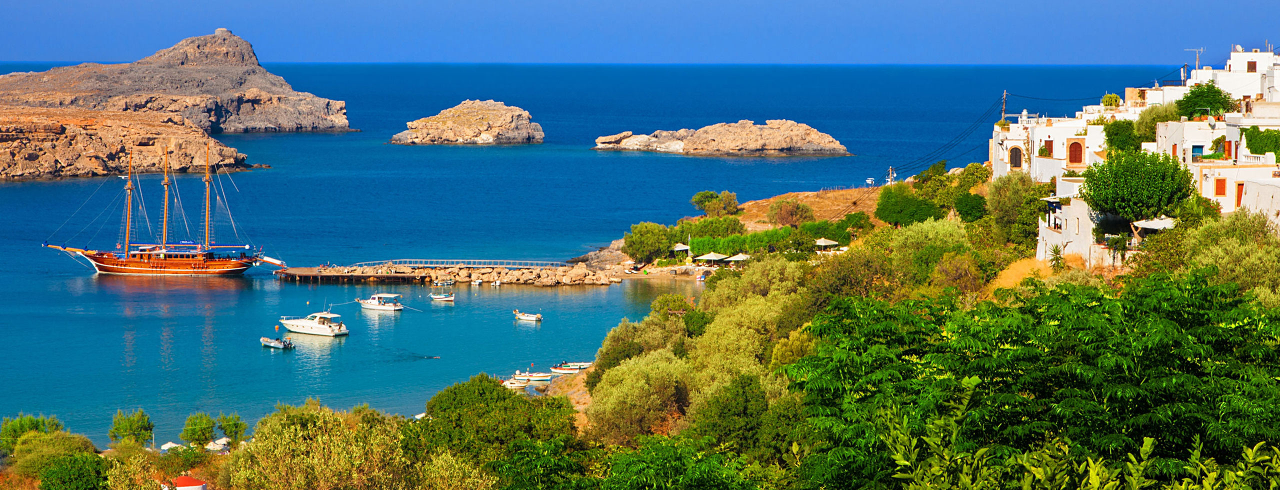 Rhodes tours, hotels, villas, archaeological sites, restaurants, beaches, nightlife in Rhodes