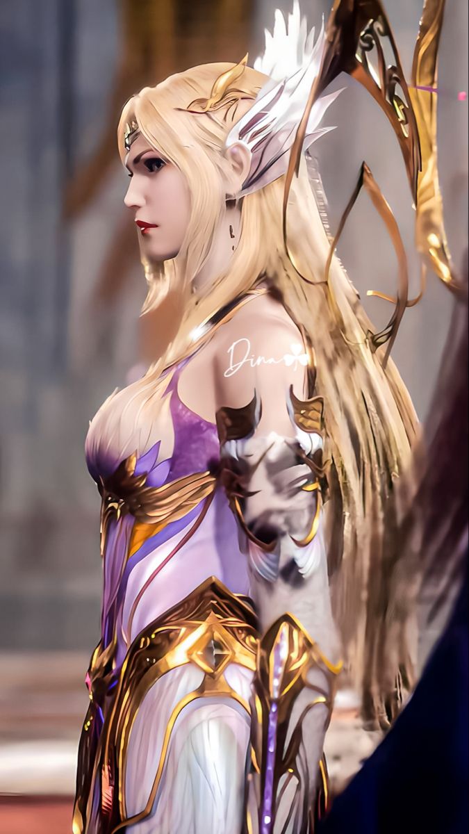 千仞雪. Qian Renxue. เชียนเรินเสวี่ย. Picture, Angel